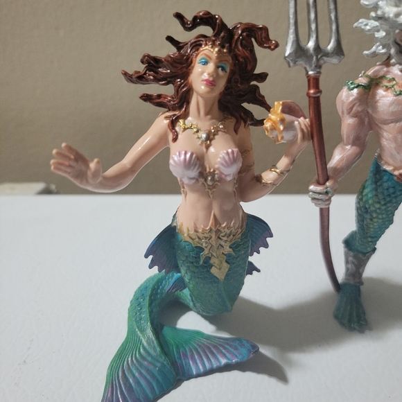 Safari Ltd Mermaid and Merman Figurines - Picture 3 of 6